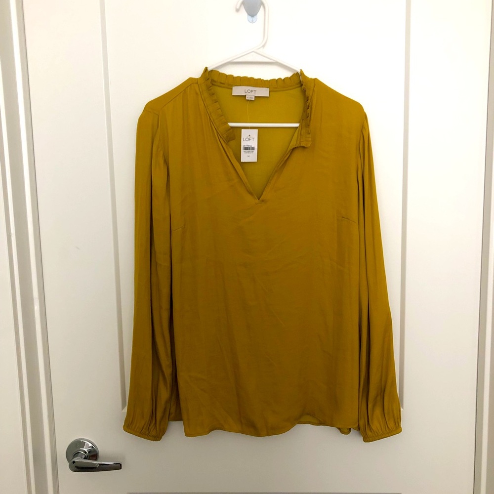 Loft- Long Sleeve Blouse